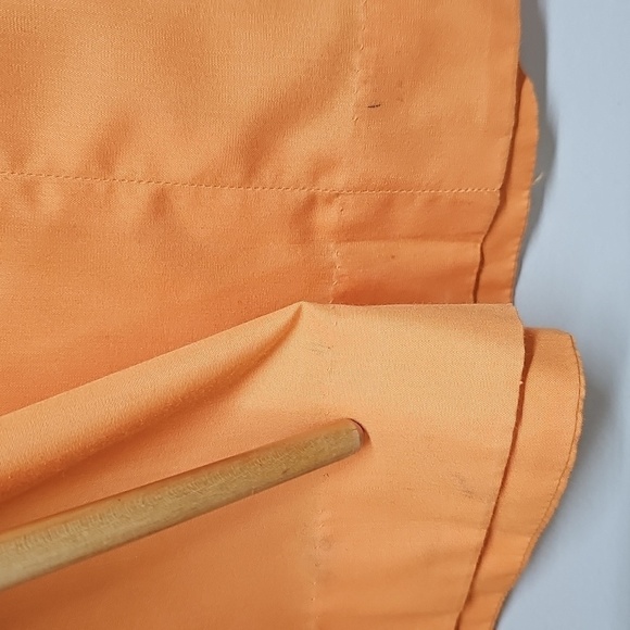 Vtg Handmade Floral Butterfly Embroidered A-line Dress Ruffle Neck - Picture 8 of 10